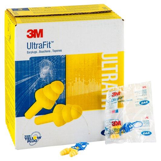 سدادات أذن 3M 340-4004 بشريط ألترا فيت