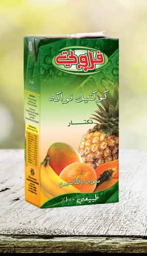 كوكتيل فواكه 1 ليتر