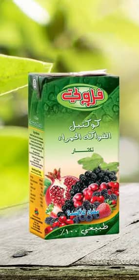 كوكتيل الفواكه الحمراء