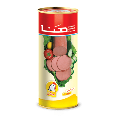 لانشون دجاج ماركة هنا 1820غ - سادة