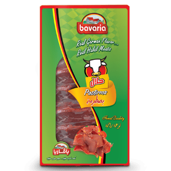 BAVARIA, Beef Pastirma Cured Meat, Sliced Vacuum Pack 150g