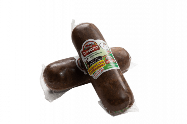 BAVARIA, Smoked Chicken Breast Ham with Black Pepper, Round Shrink 80mm 1.6Kg