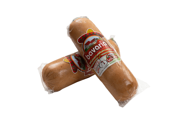 BAVARIA, Smoked Chicken Breast Ham Fajita Flavor, Round Shrink 80mm 1.6Kg