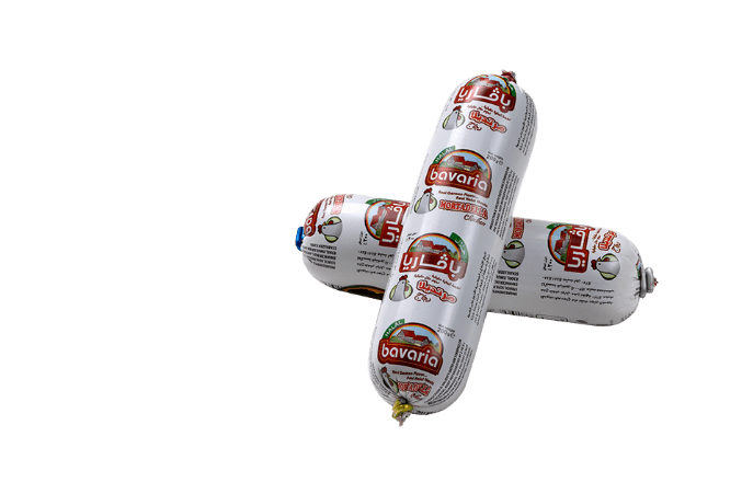BAVARIA, Chicken Mortadella With Pizza Flavor, In Casing 80mm 1.6Kg