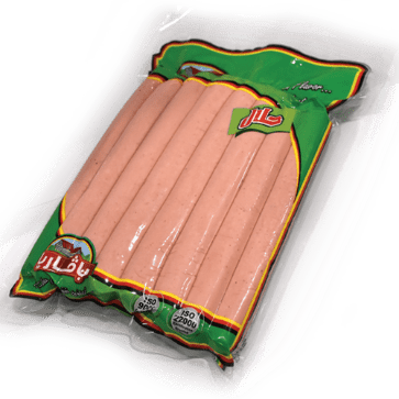 BAVARIA, Chicken & Beef Hot Dog, Vacuum Pack x 16 Pieces 1Kg