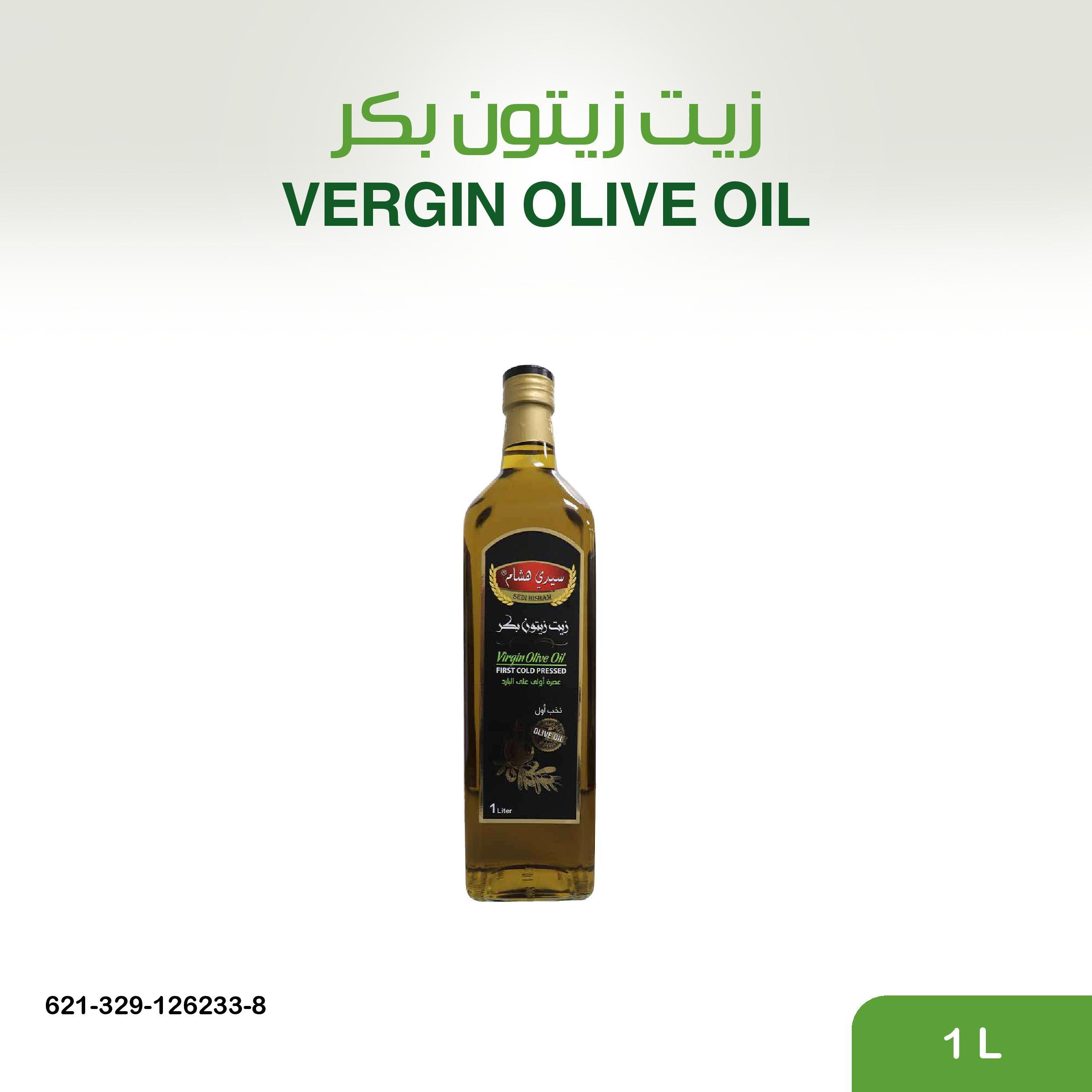 زيت زيتون بكر 1 ل