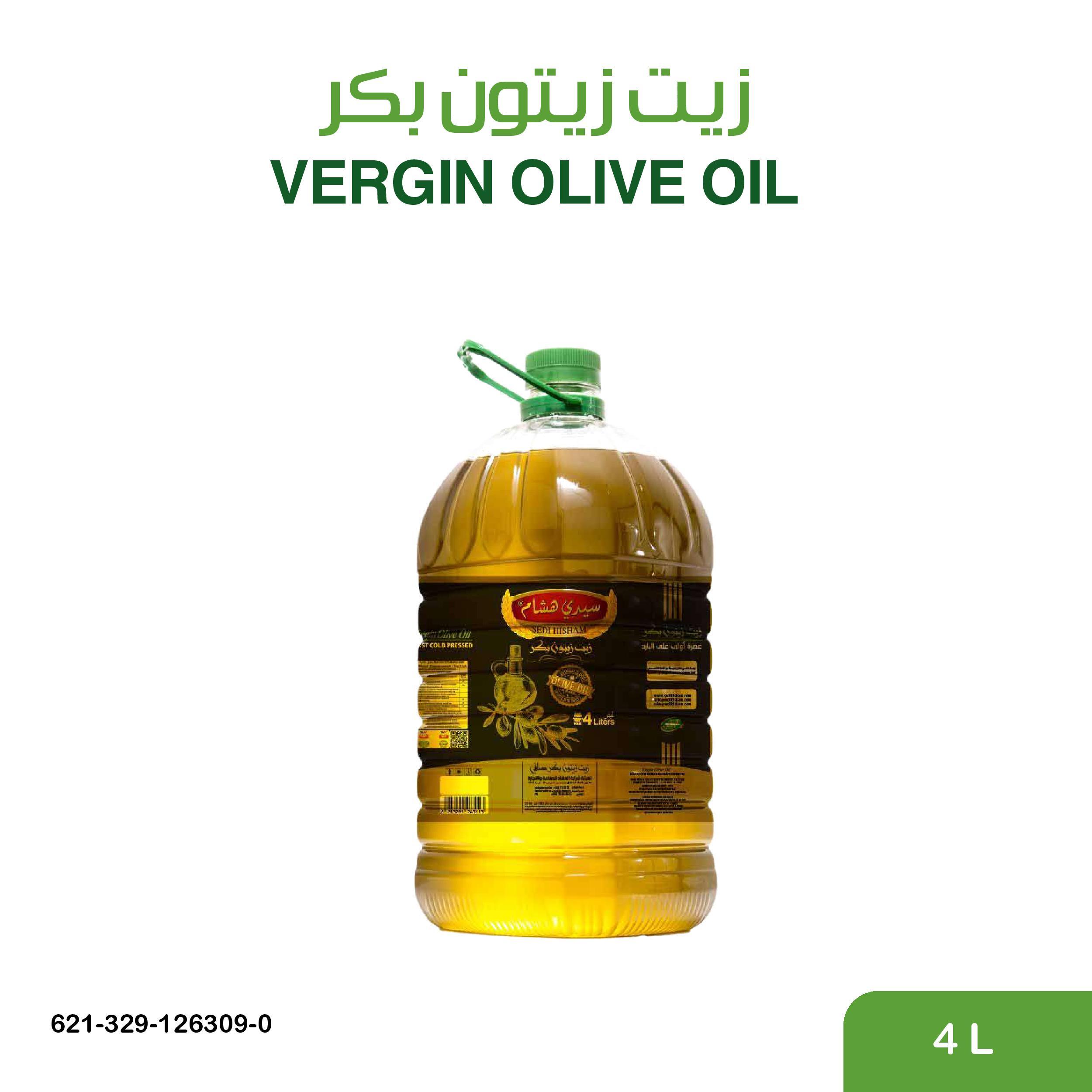 زيت زيتون بكر 4 ل