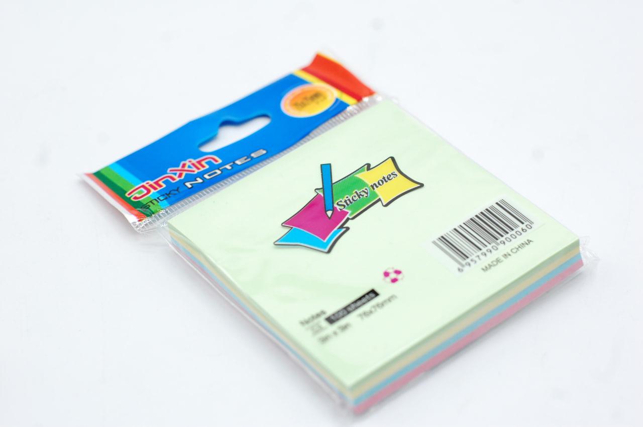 ورق ملاحظات ملون عادي