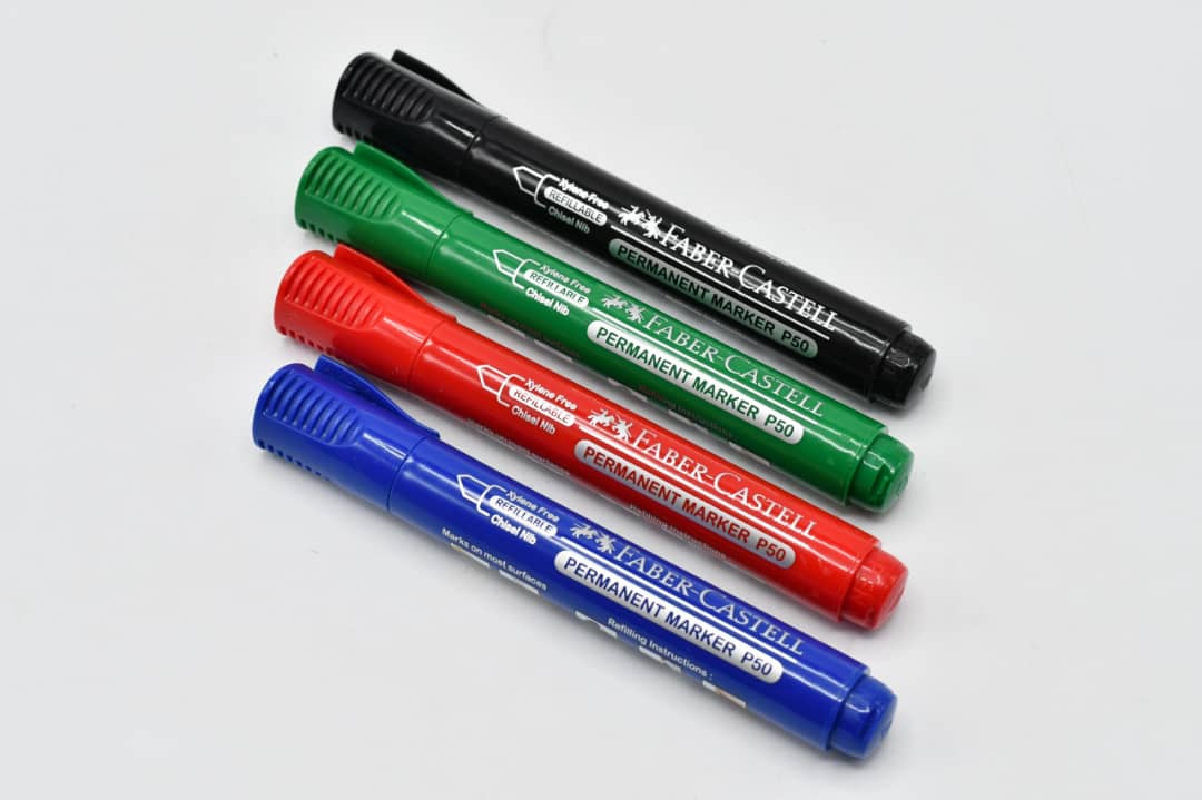 faber castell قلم ماركر مشطوف