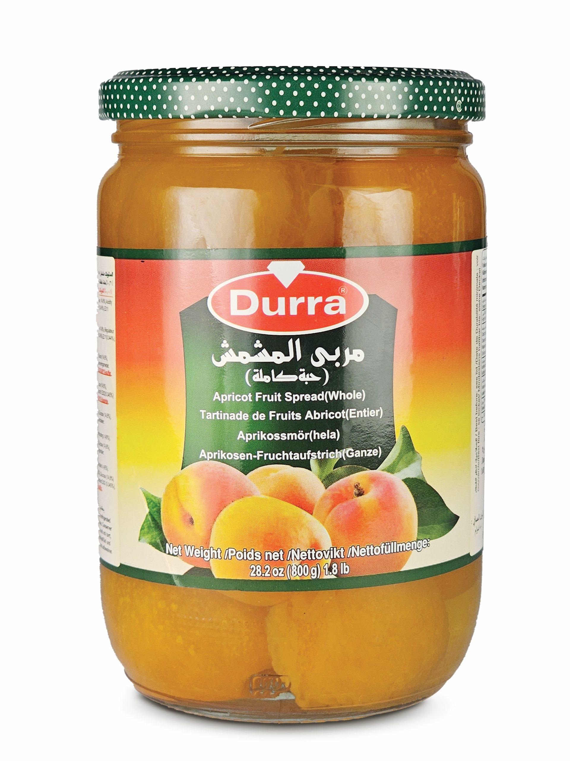 مربى المشمش حبة كاملة 800 غ
