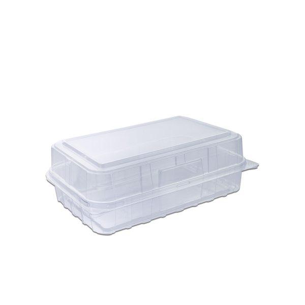 Pastripac Mini-Croissant Box W/Hinged Lid