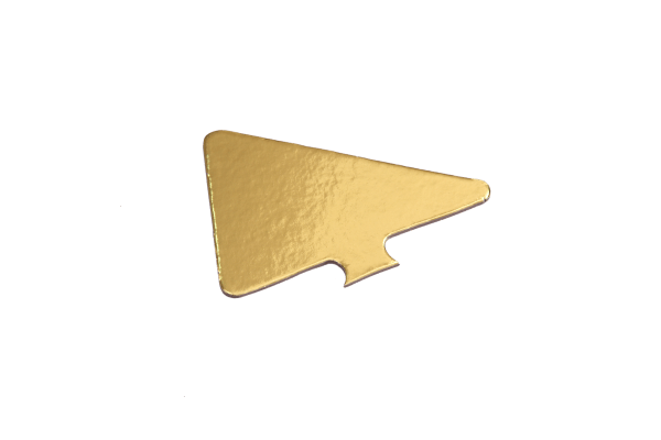 Triangle mini cake base