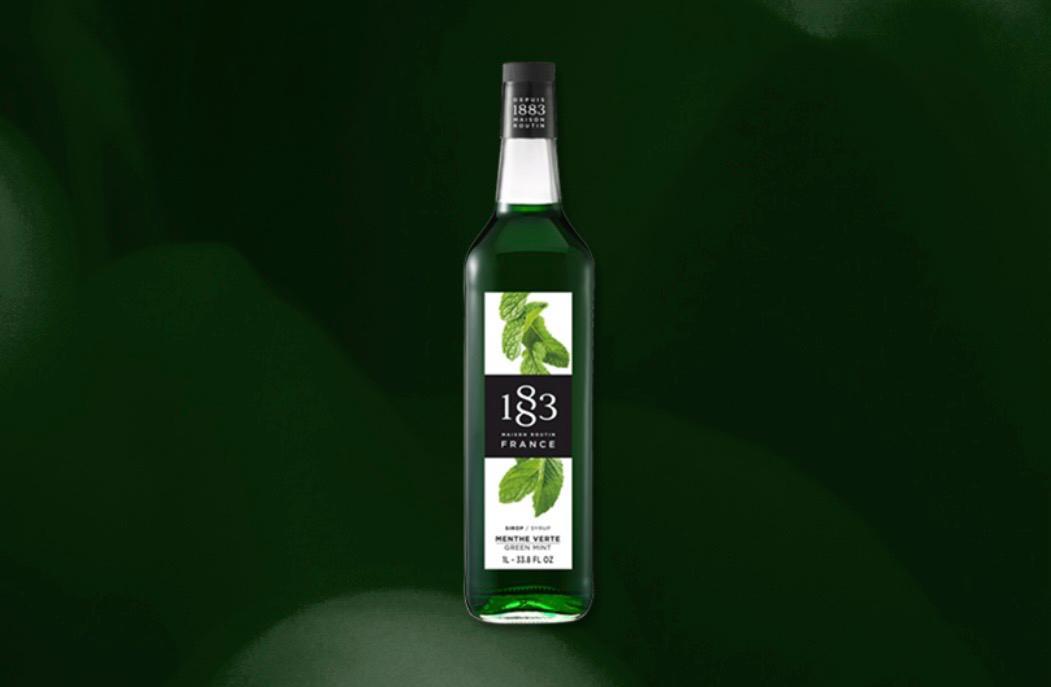 1883 Green Mint Syrup