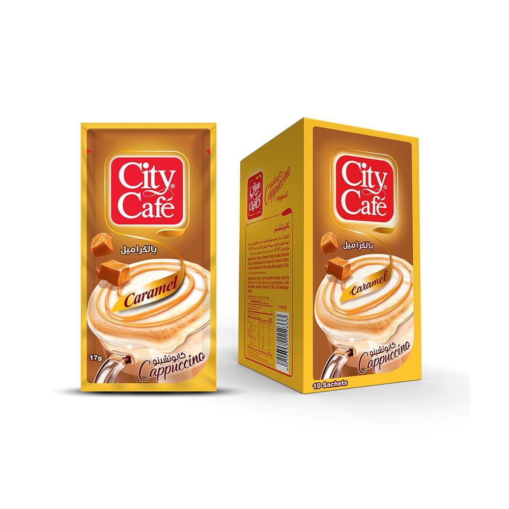 cappuccino caramel 10 sachets