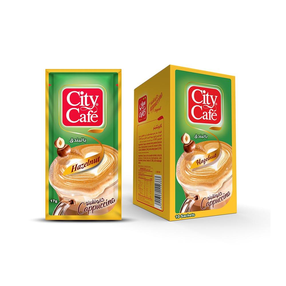 cappuccino hazelnut 10 sachets