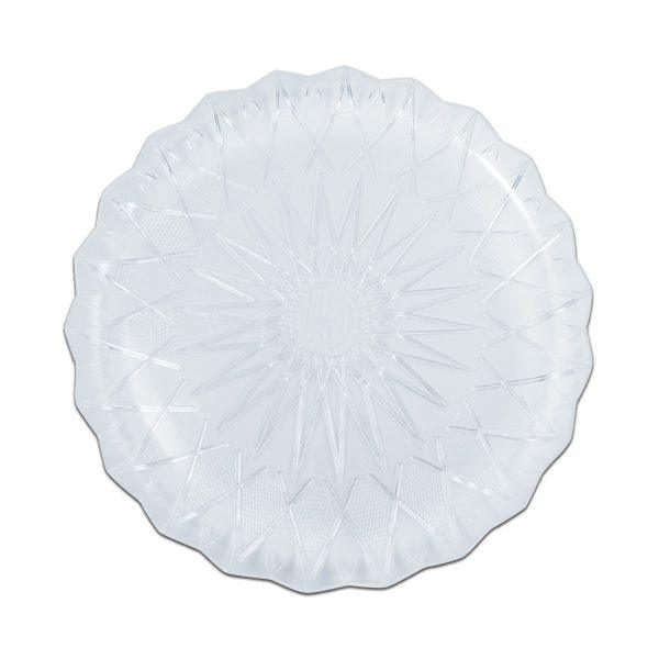 Cristalpac Crystal-Like Plastic Platter ⌀33x2cm – PS