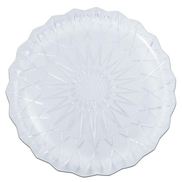 Cristalpac Crystal-Like Plastic Platter ⌀40x3cm – PS
