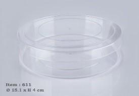 CristalClear Rectangular Plastic Box