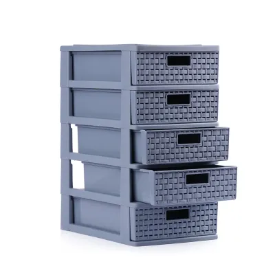Rattan Drawers 5 Layers