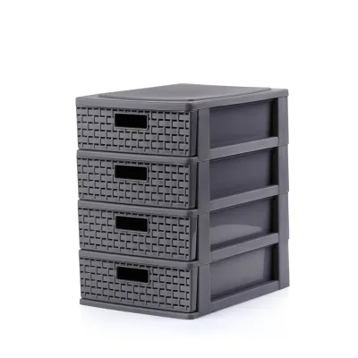 Rattan Drawers 4Layers