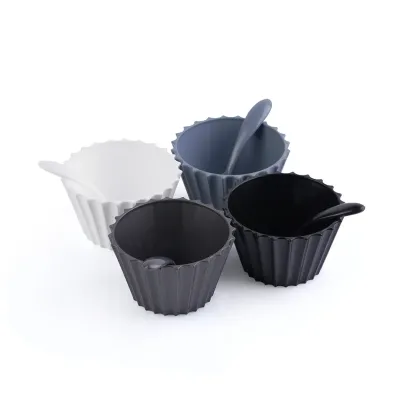 Square Fruity set of 4