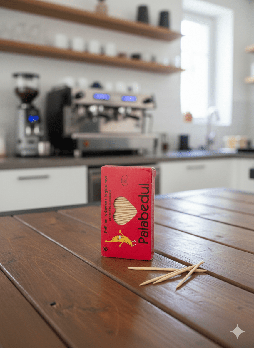 علبة اعواد اسنان