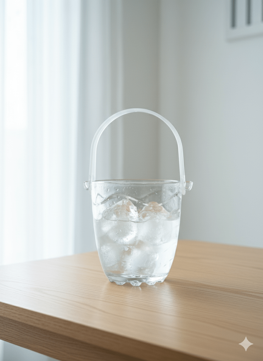 سطل ثلج بلور مموج