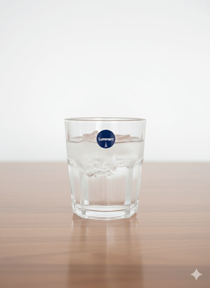 كاسة ماء توف قصيرة