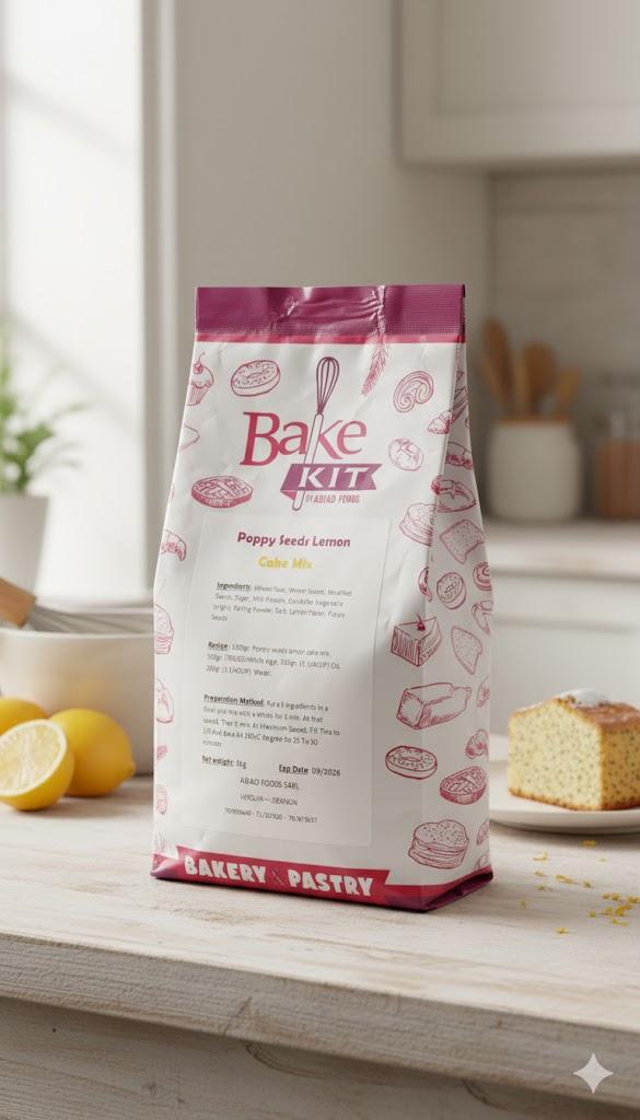 Poppy Seeds Lemon Cake Mix