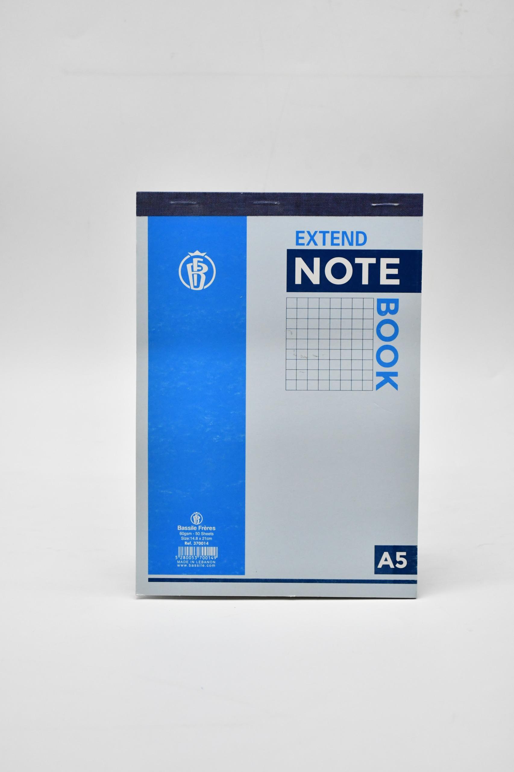 دفتر بلوك نوت باسيل ضاما A5