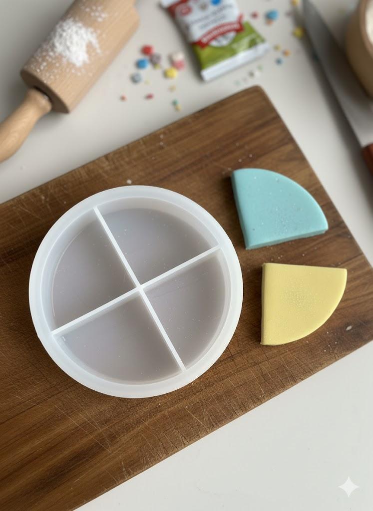 دائرة محززة لأرباع