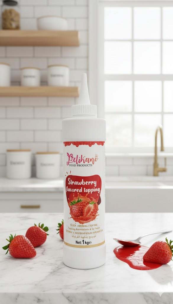 strawberry FLAVORED TOPPLING