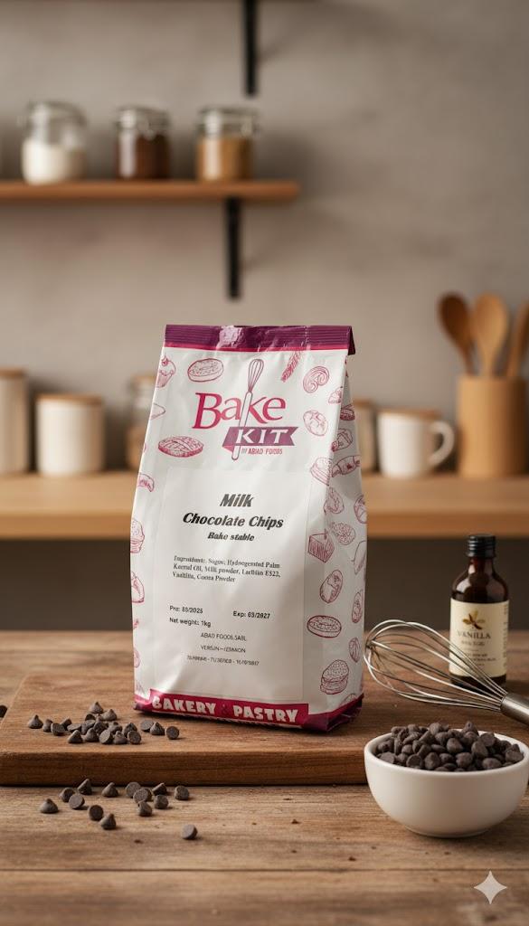 Milk Chocolate Chips Bake stable