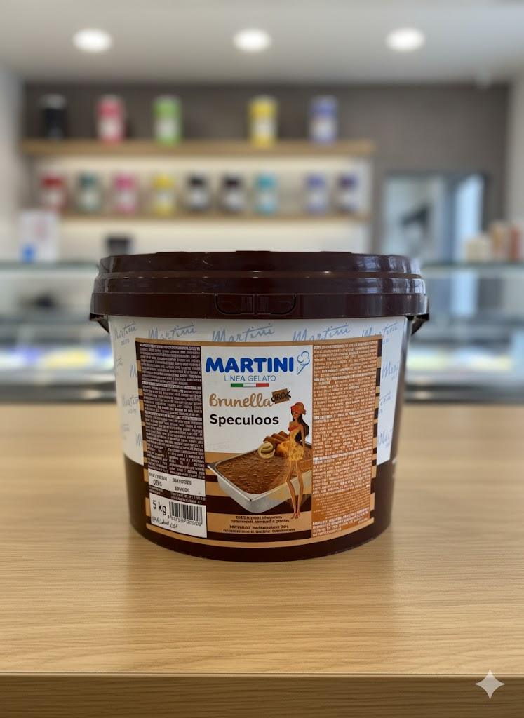 كريم لوتس مع بسكويت اللوتس مارتيني