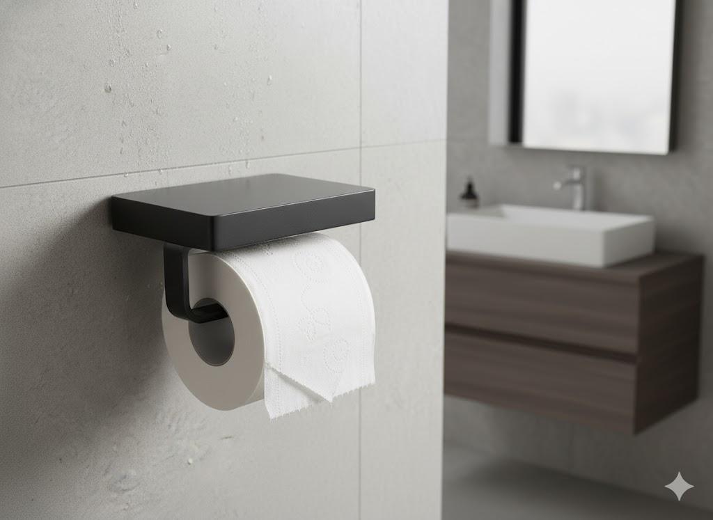 حامل ورق مرحاض