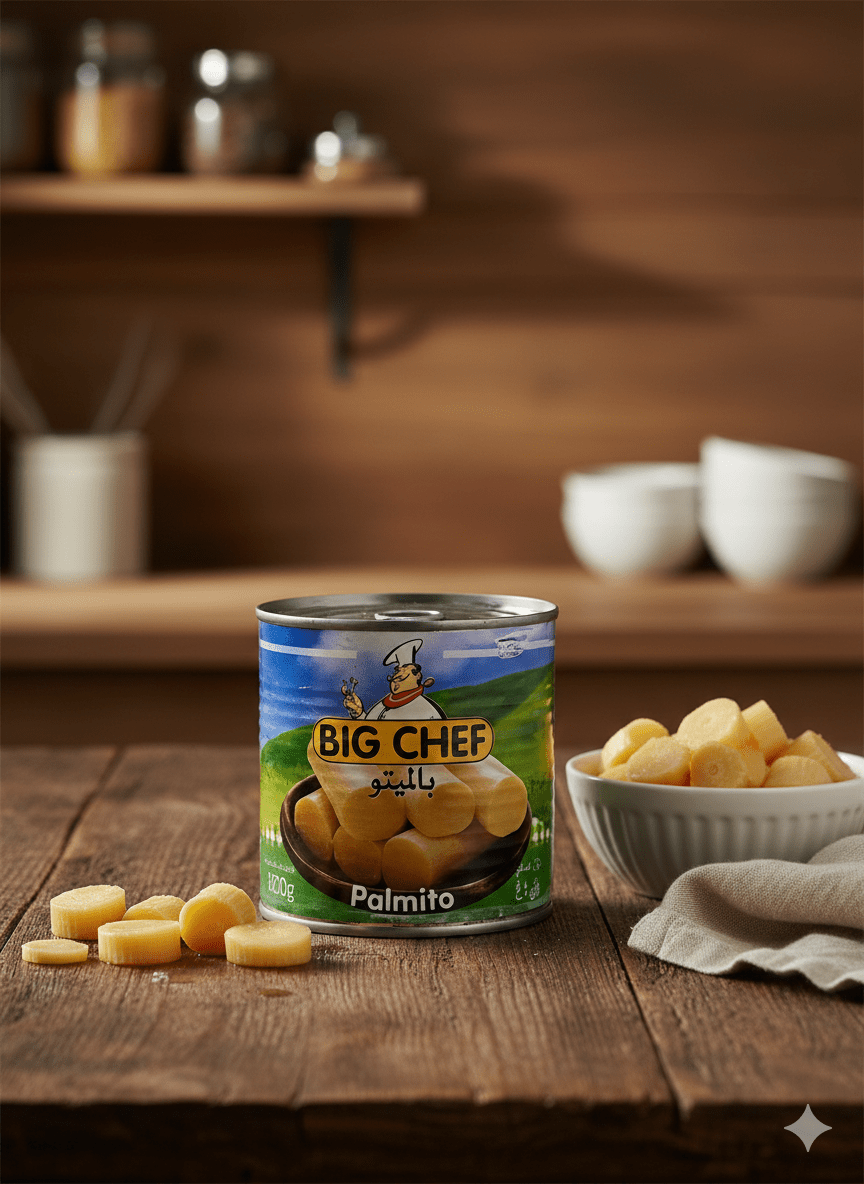 قلوب النخيل المعلبة