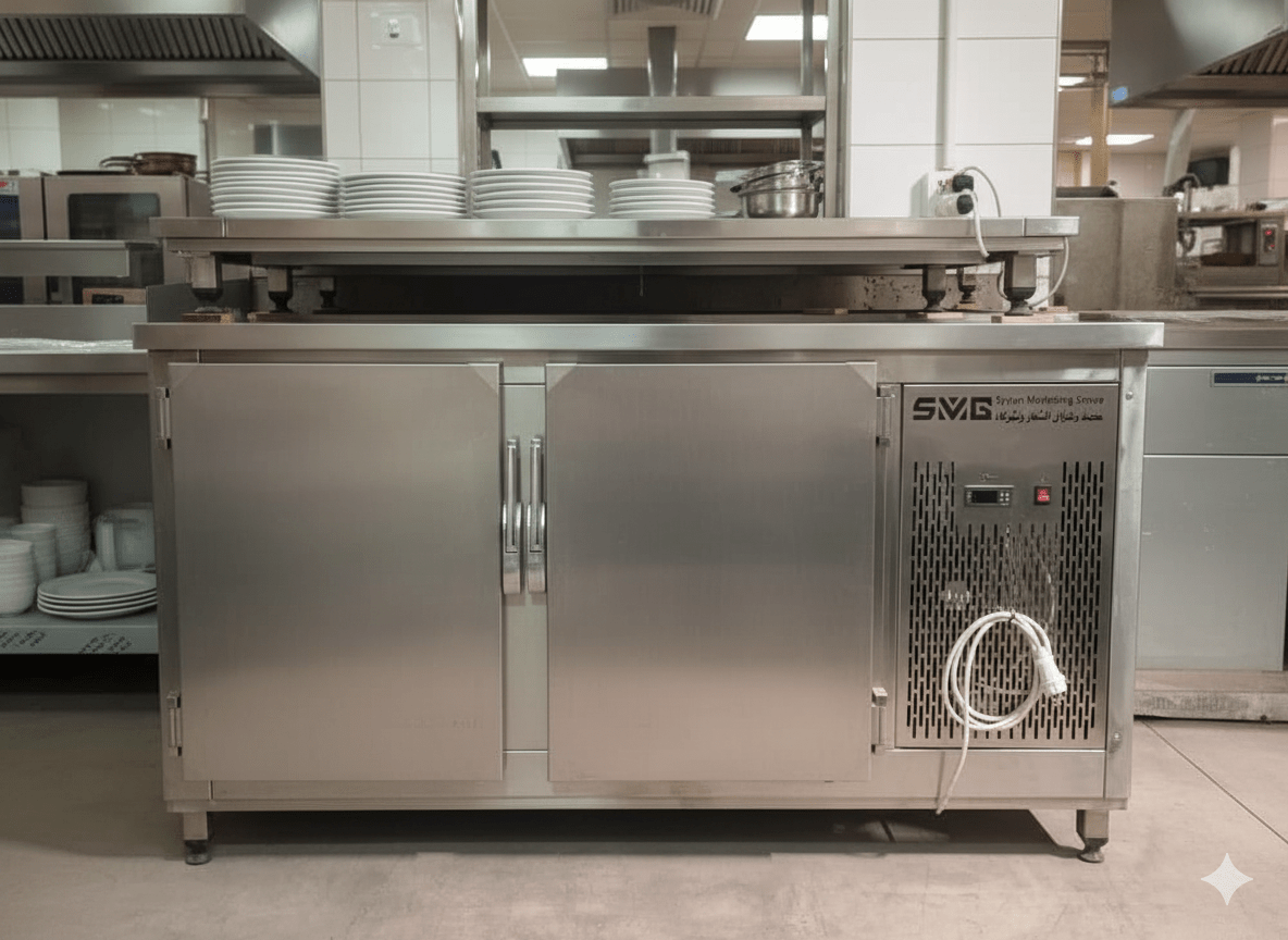 فريزر طاولة محلي