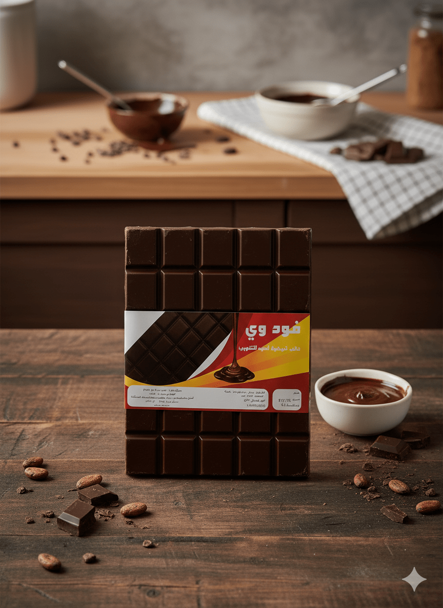 قالب شوكلا اسود للتذويب