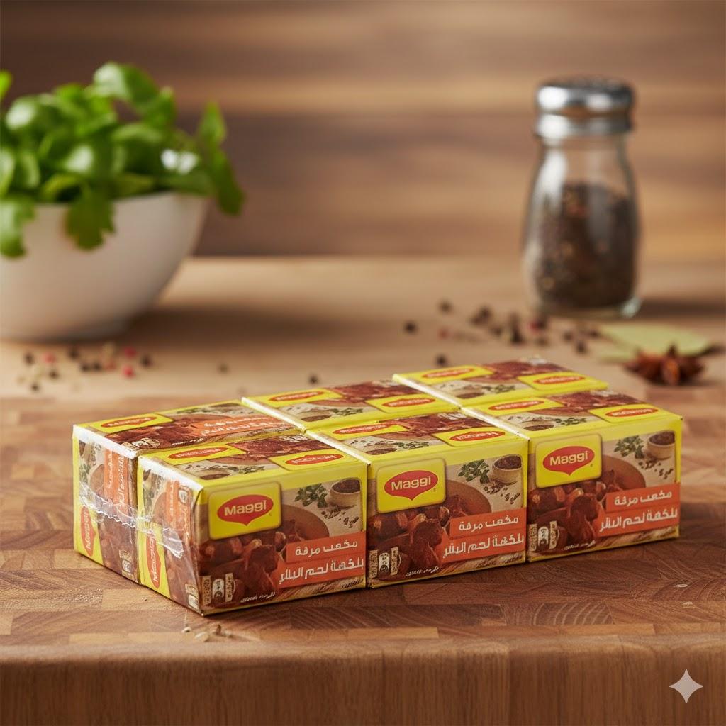 مكعبات مرقة اللحم