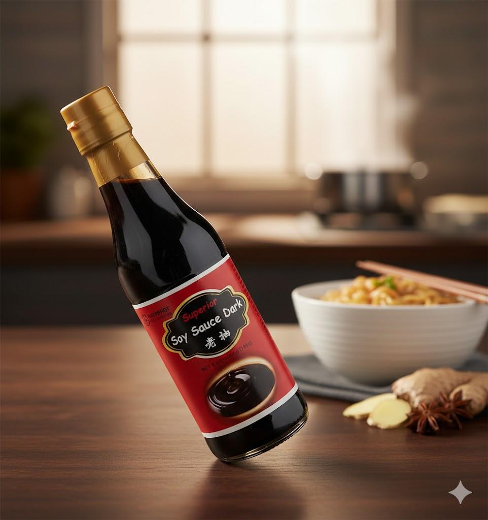 صلصة الصويا الداكنة