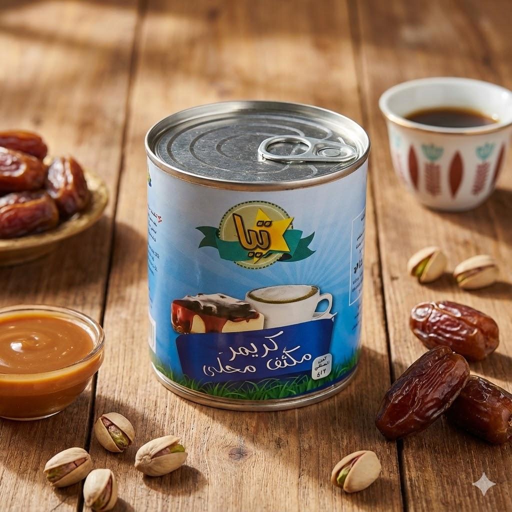 حليب مكثف محلى