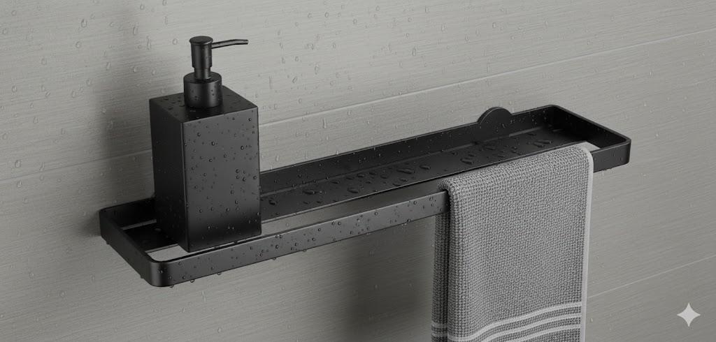 علاقة مناشف مزدوجة