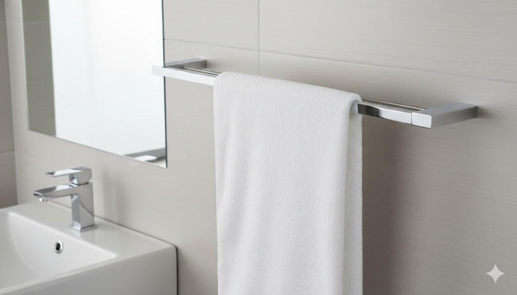 حامل مناشف مزدوج