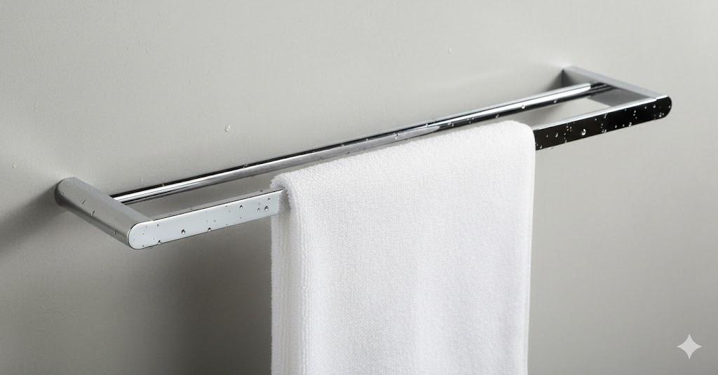 علاقة مناشف مزدوجة