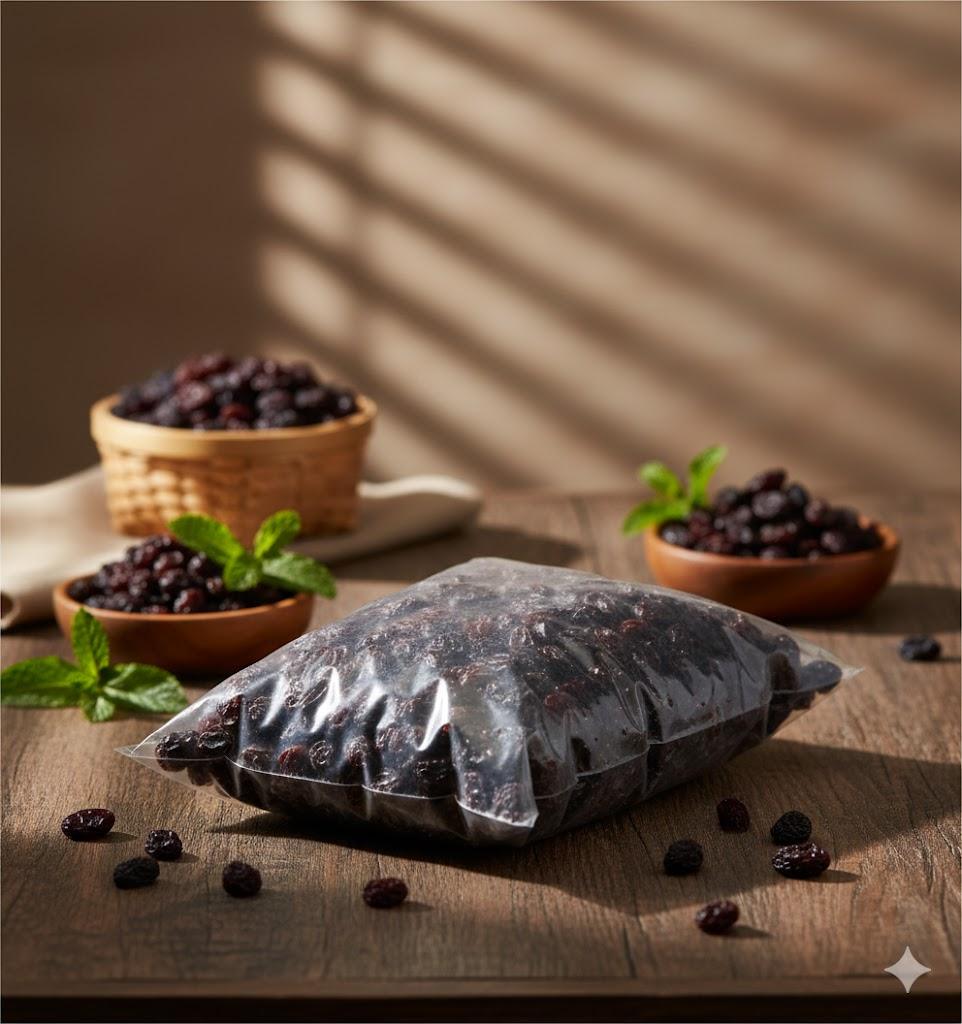 زبيب أسود مجفف
