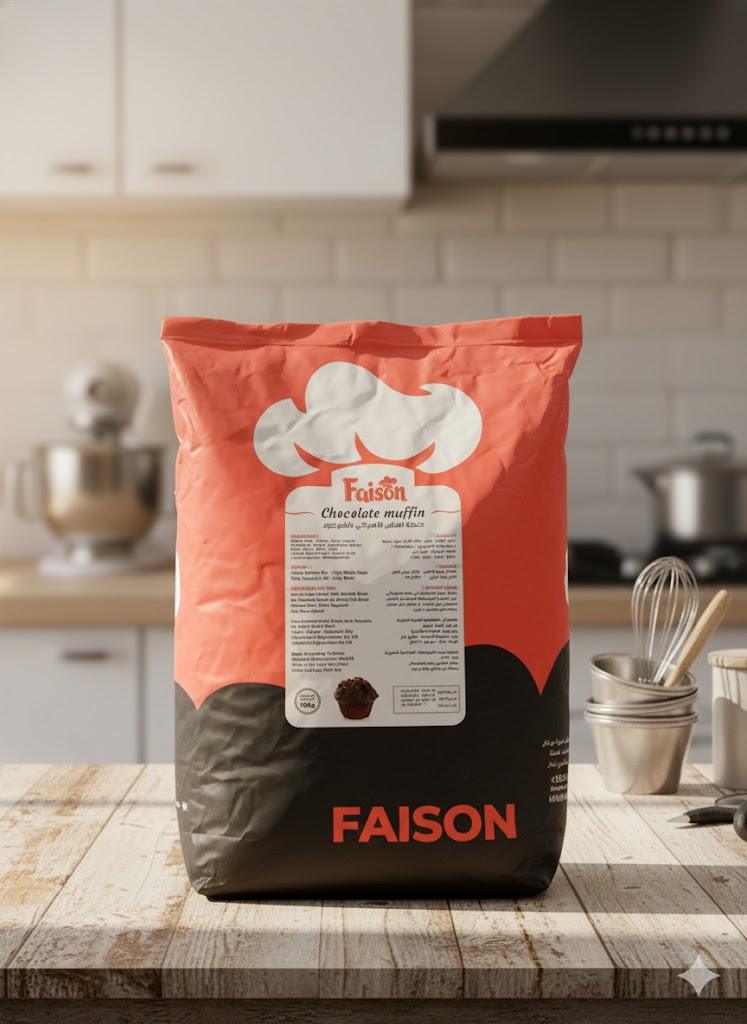 خلطة المافن الأميركي بالشوكولا