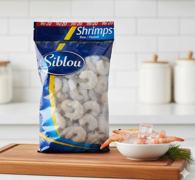 روبيان مقشّر