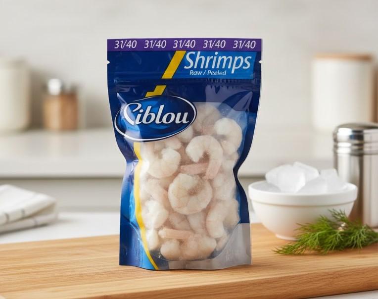 روبيان ني ومقشّر