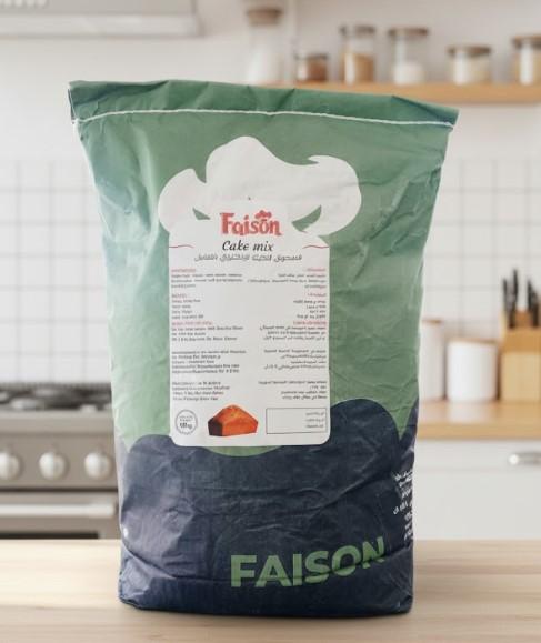 مسحوق الكيك الانكليزي بالفانيل