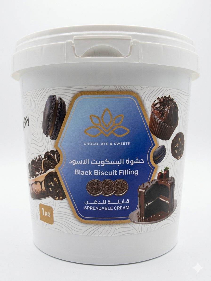 حشوة البسكويت الاسود المقرمش 1كغ